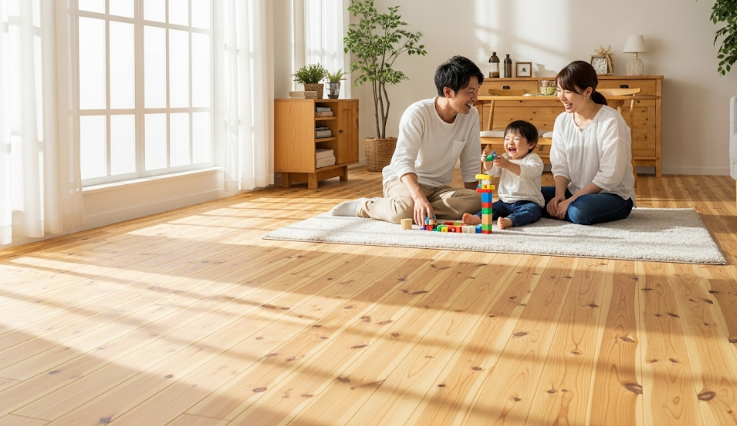 アイ工務店の無垢床で理想の住まいを叶える選び方