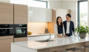 ヘーベルハウスのオリジナルキッチンのクォーツ後悔しない選び方